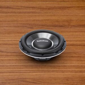 T1S1-12 Rockfort Fosgate Power 30 cm (12”) T1 Slim Single 1-Ohm Subwoofer - Image 6