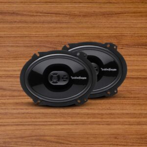 P1683 Rockfort Fosgate Punch 6"x8" 3-Way Full Range Speaker Coaxial - Image 1