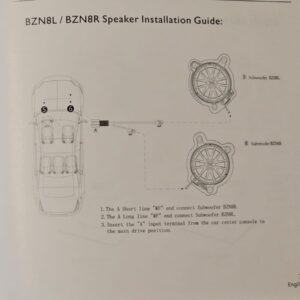 Mercedesbenz BZN8 premium Plug&Play Speakers Neodymium - Image 4