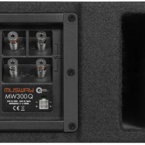 MUSWAY MW300Q Single Bassreflex System For The Spare Wheel Recess With 15x23 Cm (6x9“) Subwoofer - Image 3