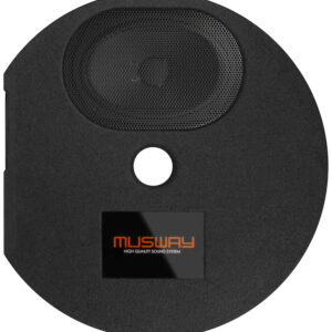 MUSWAY MW300Q Single Bassreflex System For The Spare Wheel Recess With 15x23 Cm (6x9“) Subwoofer - Image 4