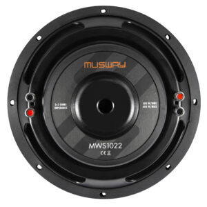 MUSWAY MWS1022 25 Cm (10“) Subwoofer In Flat Design - Image 4