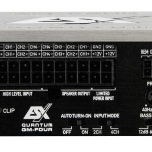 ESX QM-FOUR 4-Channel Class D Mini Digital Amplifier - Image 3
