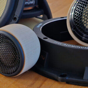 PULSE KT165.3SQ 3-way Sound Quality ACTIVE kit Included wood pod’s and full aluminum speaker rings - Image 7