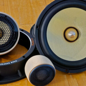 PULSE KT165.3SQ 3-way Sound Quality ACTIVE kit Included wood pod’s and full aluminum speaker rings - Image 9