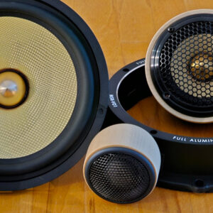 PULSE KT165.3SQ 3-way Sound Quality ACTIVE kit Included wood pod’s and full aluminum speaker rings - Image 10